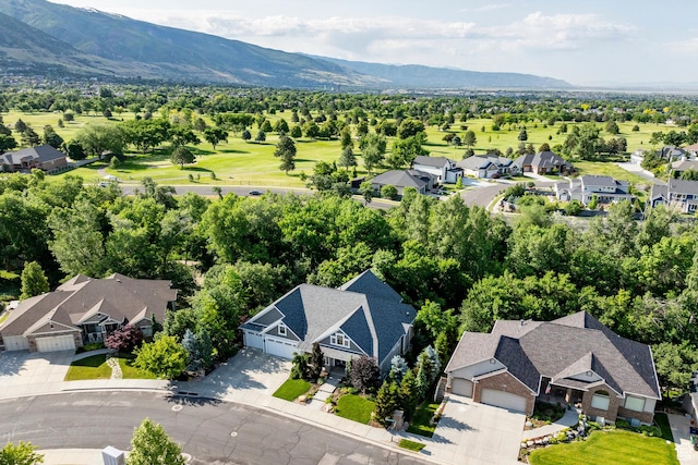 884 E Fence Post Rd S, Fruit Heights, UT 84037 - aerial perspective of suburban area featuring mountains