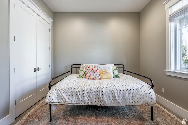 884 E Fence Post Rd S, Fruit Heights, UT 84037 - bedroom with multiple windows and baseboards