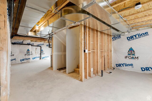 3537 S 3150 W Unit 106, West Haven, UT 84401 - view of unfinished basement