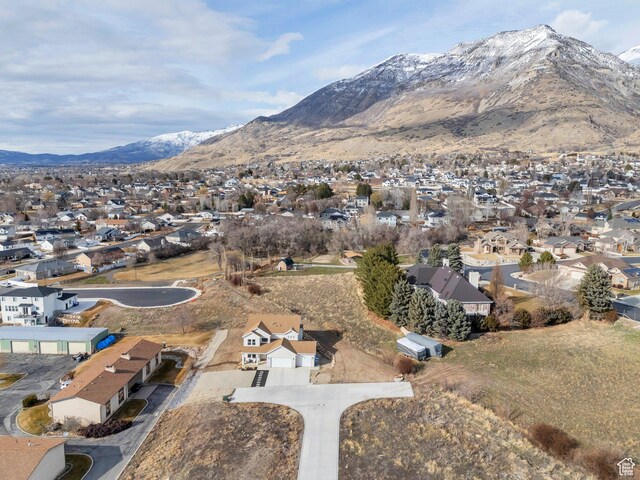903 E 200 S, Pleasant Grove, UT 84062 - bird's eye view with a residential view and a mountain view