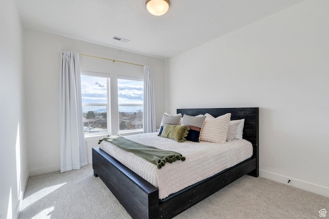 903 E 200 S, Pleasant Grove, UT 84062 - bedroom with baseboards, visible vents, and light colored carpet