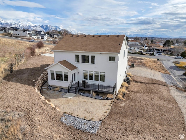 903 E 200 S, Pleasant Grove, UT 84062 - back of property with a residential view, roof with shingles, and fence