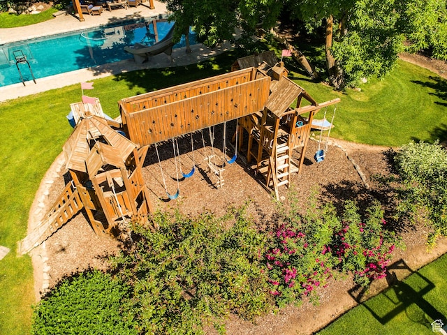 aerial view