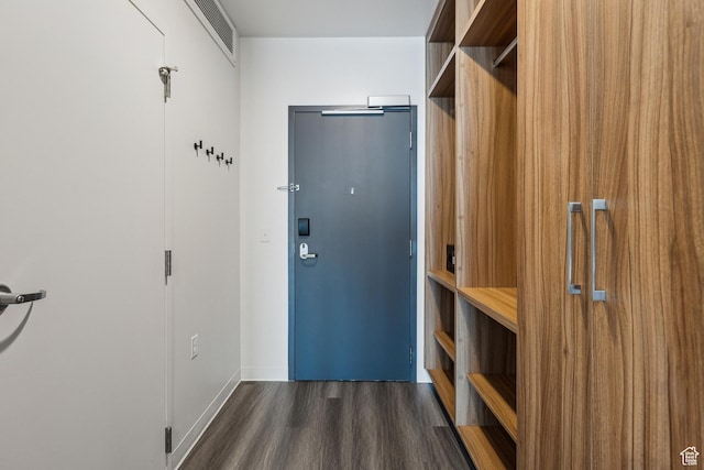 2670 W Canyons Resort Dr Unit 325, Park City, UT 84098 - walk in closet featuring dark wood-style floors and visible vents
