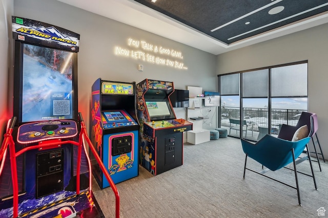 2670 W Canyons Resort Dr Unit 325, Park City, UT 84098 - playroom featuring carpet flooring