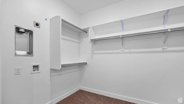 1726 S Wolverine Way Unit 174, Washington, UT 84780 - walk in closet featuring dark colored carpet