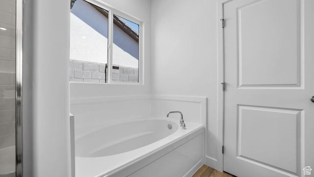 1726 S Wolverine Way Unit 174, Washington, UT 84780 - full bathroom with wood finished floors and a bath