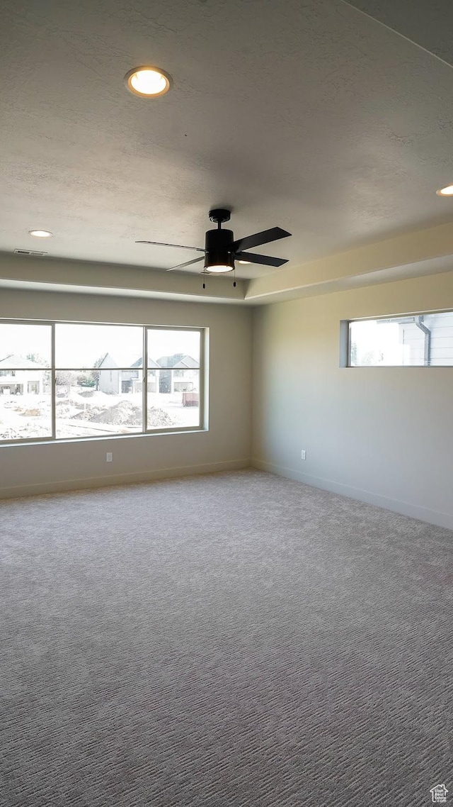 954 W 1880 S, Syracuse, UT 84075 - unfurnished room featuring recessed lighting, carpet flooring, ceiling fan, and baseboards