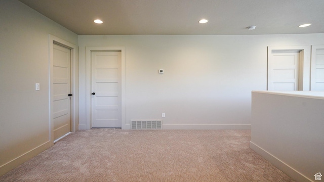 954 W 1880 S, Syracuse, UT 84075 - carpeted spare room with baseboards, visible vents, and recessed lighting
