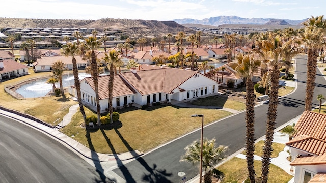 150 S Crystal Lakes Dr Unit 48, St George, UT 84770 - birds eye view of property featuring a residential view and a mountain view