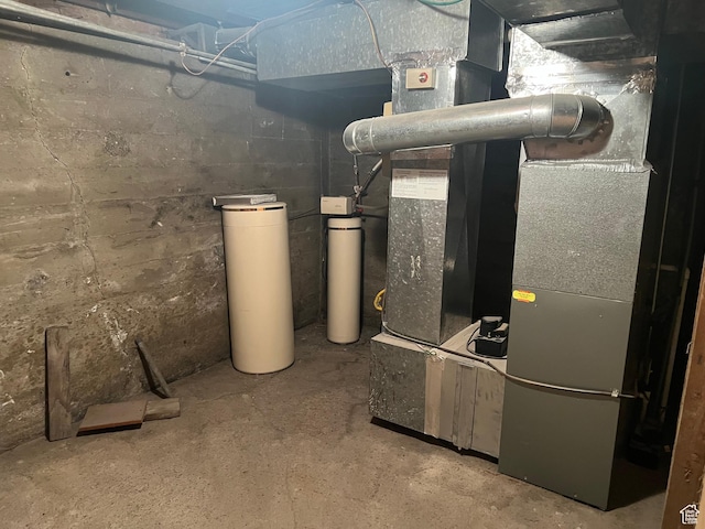 view of utility room