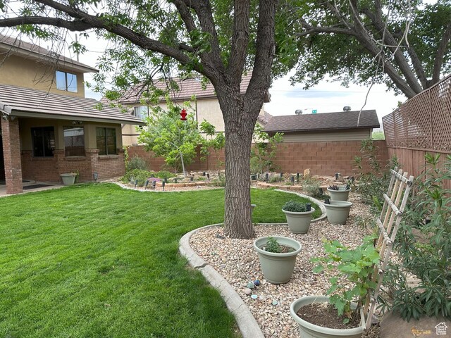 892 S Cambridge Dr, St George, UT 84770 - view of yard