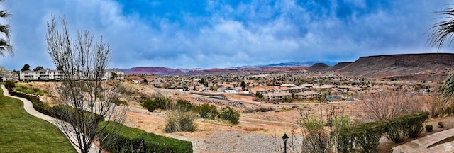 view of mountain feature
