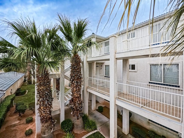 view of property