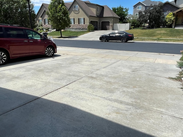 view of road