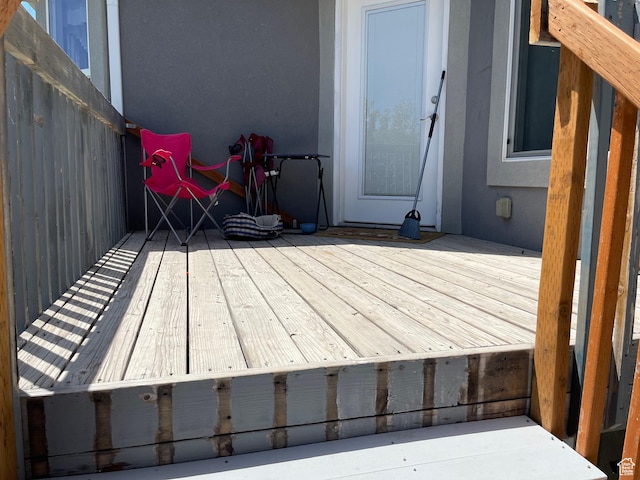 view of deck