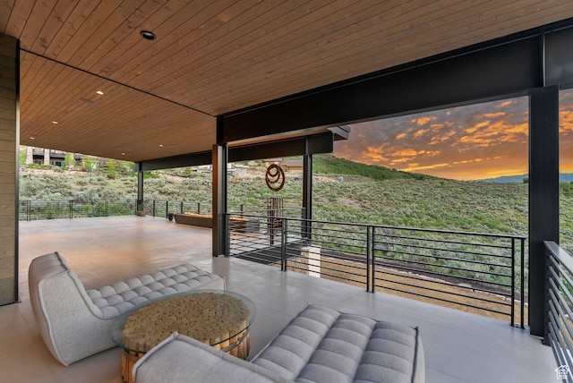 2344 Nighthawk Cir, Park City, UT 84098 - view of patio featuring a balcony
