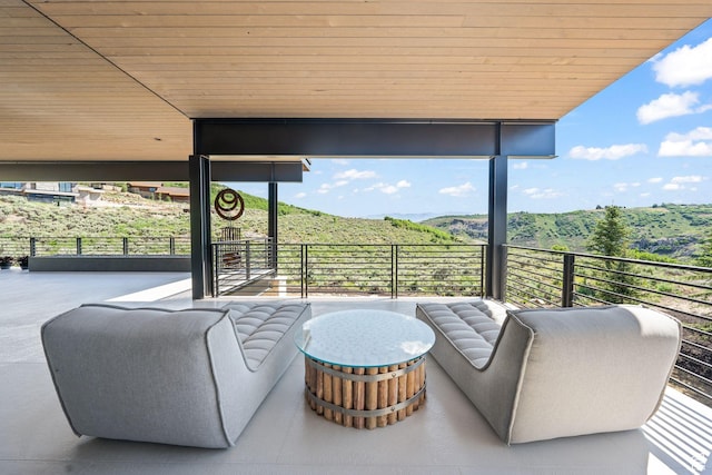 2344 Nighthawk Cir, Park City, UT 84098 - balcony with an outdoor hangout area