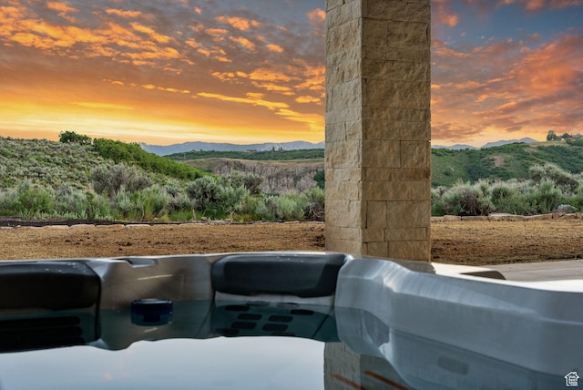 2344 Nighthawk Cir, Park City, UT 84098 - exterior space featuring a mountain view