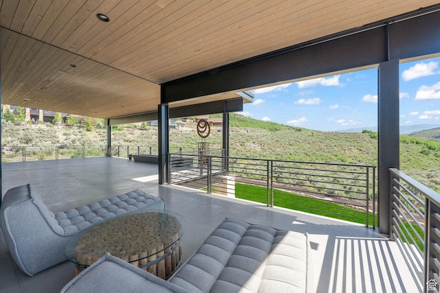 2344 Nighthawk Cir, Park City, UT 84098 - view of patio / terrace with a balcony