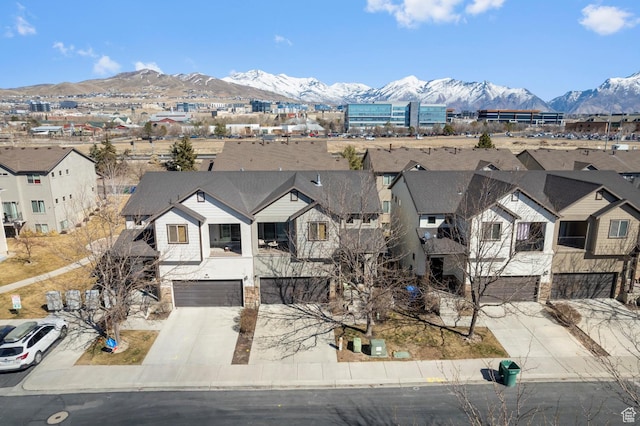 2616 N Elm Dr, Lehi, UT 84043 - bird's eye view featuring a residential view and a mountain view