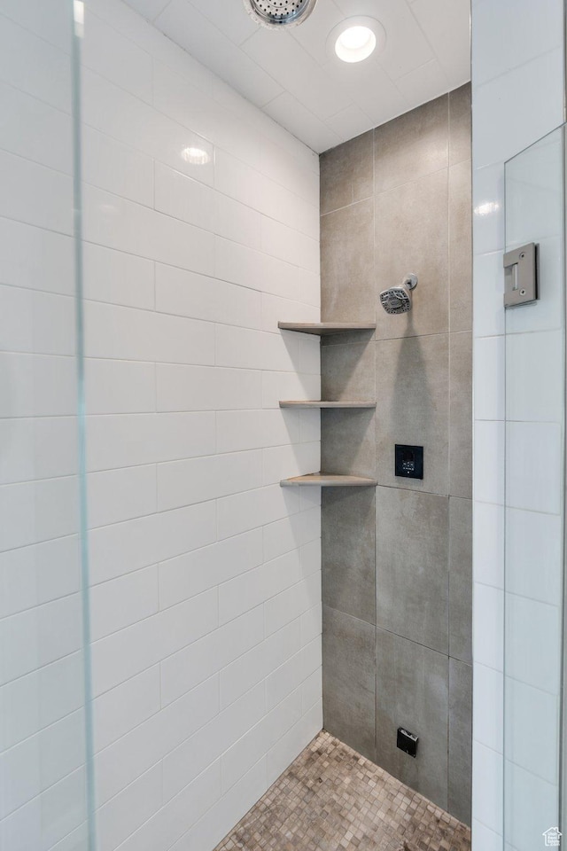 1407 E Abigail Ln, Eagle Mountain, UT 84005 - full bathroom featuring a tile shower