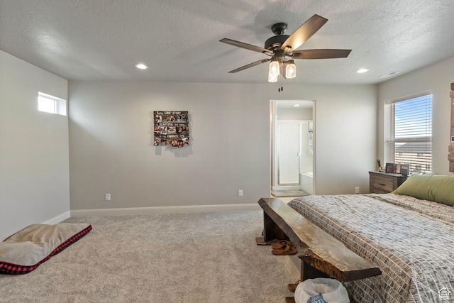 1933 E Handcart Ln N, Spanish Fork, UT 84660 - bedroom with carpet floors, baseboards, visible vents, and recessed lighting