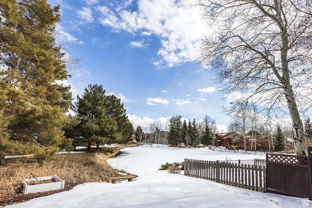 1494 W Meadow Loop Rd, Park City, UT 84098 - yard layered in snow featuring fence