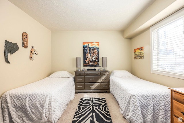 1494 W Meadow Loop Rd, Park City, UT 84098 - bedroom with light carpet and a textured ceiling