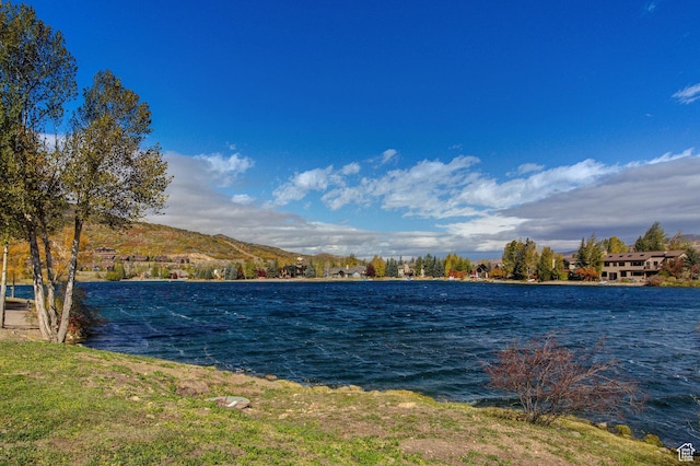 1494 W Meadow Loop Rd, Park City, UT 84098 - water view with a mountain view