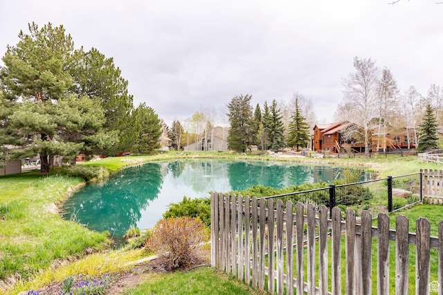 1494 W Meadow Loop Rd, Park City, UT 84098 - view of water feature with fence