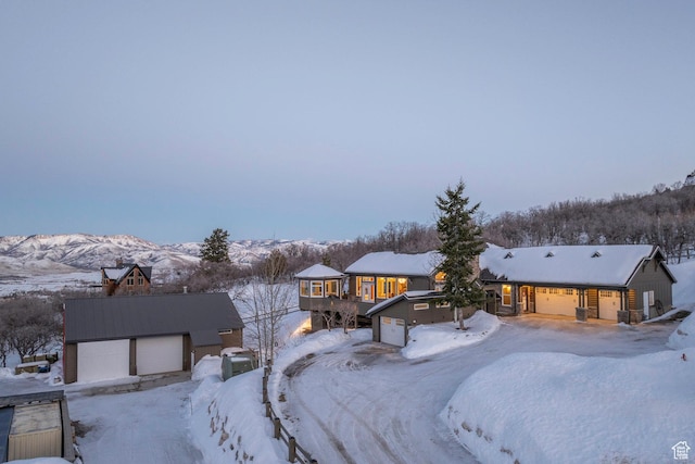 2008 N 3850 E, Eden, UT 84310 - view of snowy aerial view