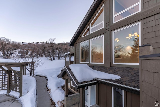 2008 N 3850 E, Eden, UT 84310 - view of snowy exterior