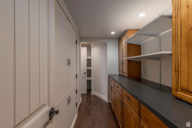 2008 N 3850 E, Eden, UT 84310 - interior space featuring dark wood-style flooring