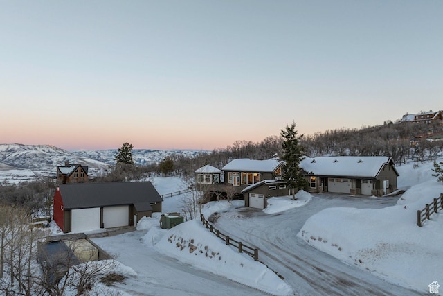 2008 N 3850 E, Eden, UT 84310 - view of snowy aerial view