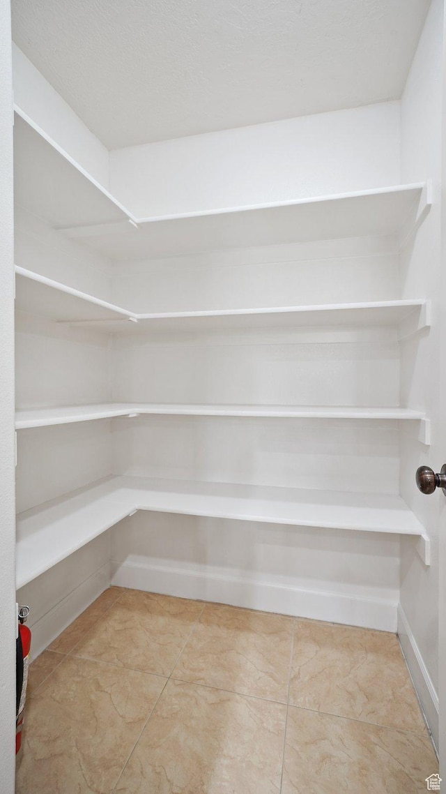 view of pantry