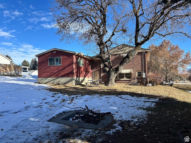 162 S 3 E, Preston, ID 83263 - view of snow covered exterior