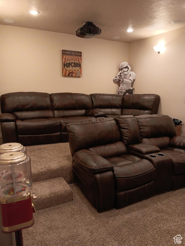 4680 N 4500 W, Cedar City, UT 84721 - home theater with carpet flooring and recessed lighting