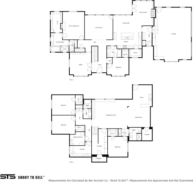 floor plan / room layout