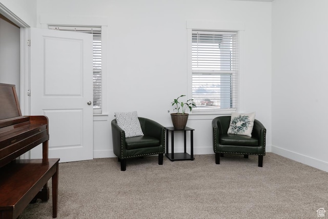 637 S 4th W, Preston, ID 83263 - sitting room with carpet flooring and baseboards