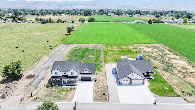 637 S 4th W, Preston, ID 83263 - aerial view of sparsely populated area featuring mountains