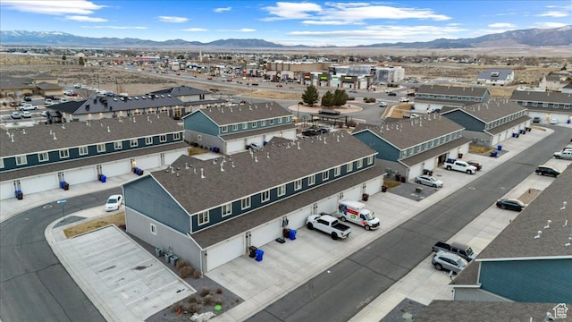 1704 E Talon Way, Eagle Mountain, UT 84005 - drone / aerial view with a residential view and a mountain view