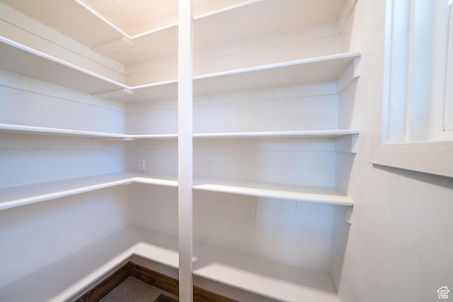 view of pantry