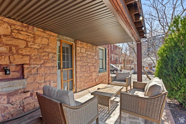 251 N Center St W, Salt Lake City, UT 84103 - view of patio with outdoor lounge area