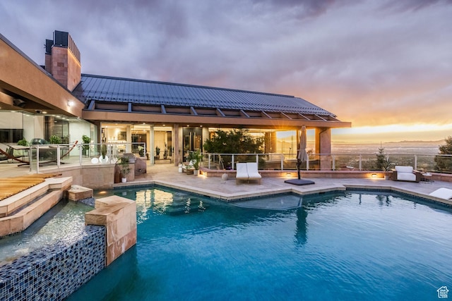 3826 E Thousand Oaks Cir, Salt Lake City, UT 84124 - pool with a patio