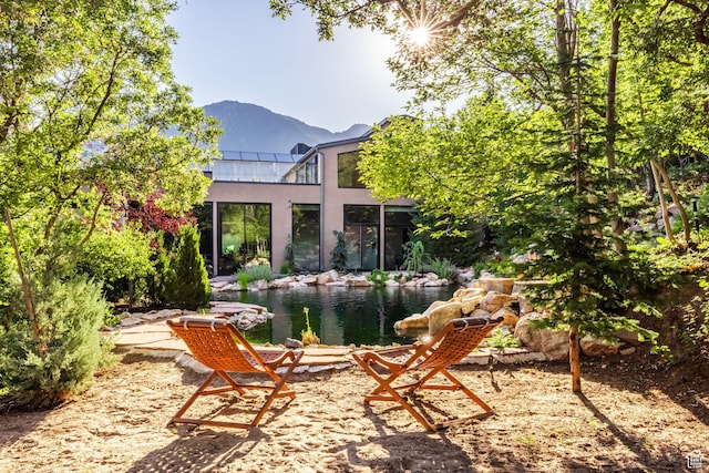3826 E Thousand Oaks Cir, Salt Lake City, UT 84124 - view of yard with a mountain view
