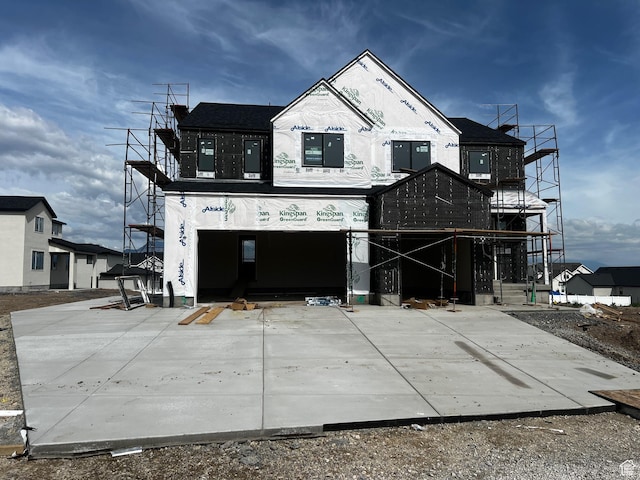 property under construction featuring stucco siding