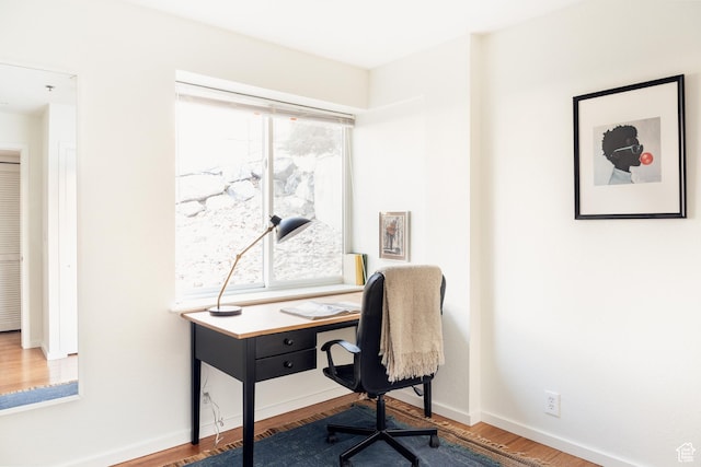 525 S 900 E Unit C1, Salt Lake City, UT 84102 - office space with wood finished floors and baseboards
