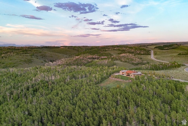 9279 E Aspen Rd, Heber City, UT 84032 - aerial view of property and surrounding area with a forest