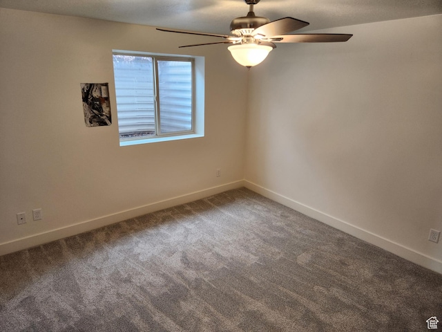 1538 N Mackinaw Way, Garden City, UT 84028 - carpeted empty room featuring a ceiling fan and baseboards